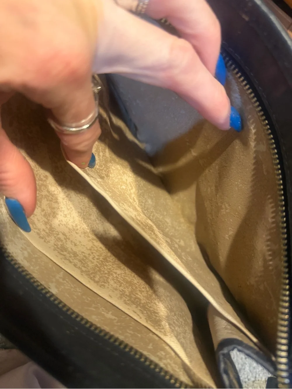 Christian Dior Vintage Oblique Trotter Zip Portfolio / Tablet Case
